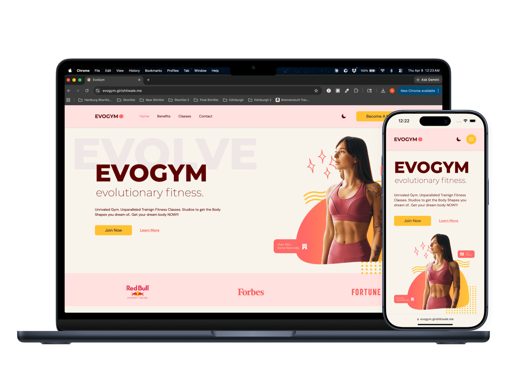 EvoGym Landing Page